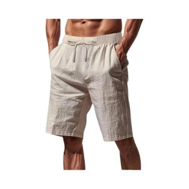 Imagem de Shorts Masculinos 3XL Respiráveis Para O Verão, Calças De Praia Havaia