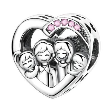 Imagem de Pingente Charm Caranguejo Dourado Em Prata 925 Para Pulseira Original 