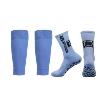 Imagem de Meias De Futebol Antiderrapantes E Resistentes Ao Odor Com Protetores 