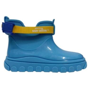 Imagem de Bota disney baby shark ref: 23068 infantil - GRENDENE, Azul, Amarelo, 