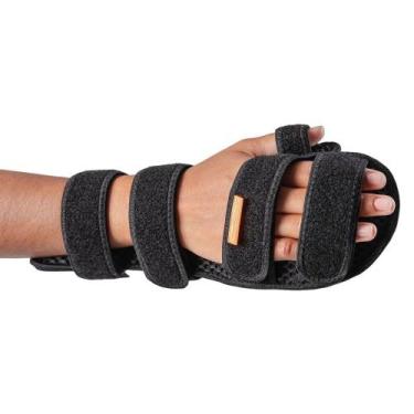 Imagem de Tala Ortopedica Safe AIR Hidrolight Direita, PRETA, UNICO