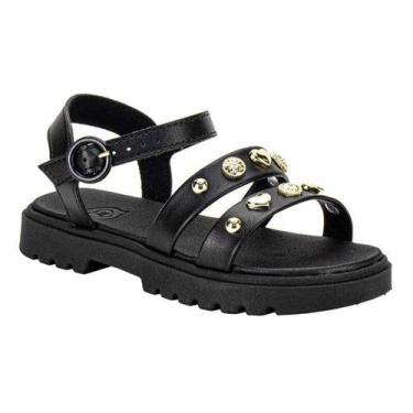 Imagem de Sandália Molekinha Tratorada - Infantil - Preto - 30, Preto, 30