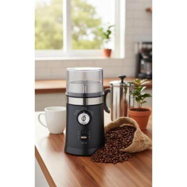 Imagem de Moedor Café Ajustável Grãos Sementes Inox 41 Xícaras - Congratulations