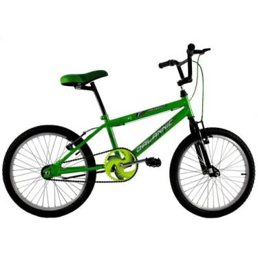 Imagem de Bicicleta Aro 20 Menino Cross Freestyle BMX Mutante Verde Kawasaki - D