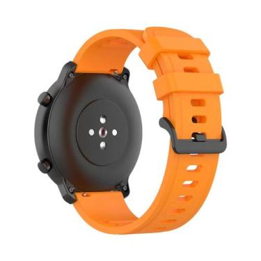 Imagem de Pulseira De Silicone De 22mm E 20mm Para Amazfit Balance 2, Samsung Ga