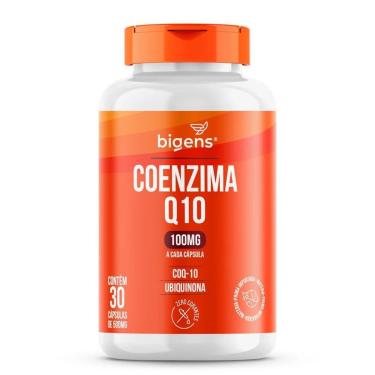 Imagem de Coenzima Q10 100mg - 30 Cápsulas - Bigens-Masculino
