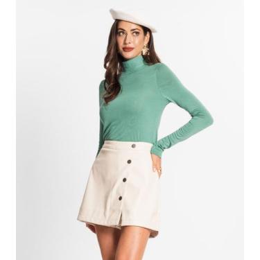 Imagem de Shorts Saia Feminino Endless Bege, 38, Bege