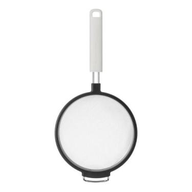 Imagem de Peneira KitchenAid Aço Inox Branca para Coar e Polvilhar Cozinha Utens