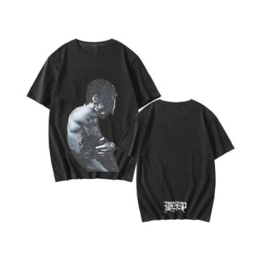 Imagem de Camiseta Unissex De Algodão Hip Hop Streetwear YUNGBLUD Idols Zoom Mac