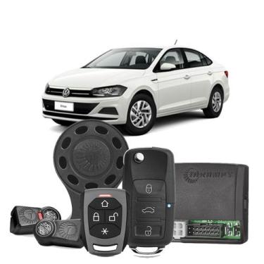 Imagem de Alarme Carro Taramps Tw 20ch G4 Chave Canivete VW Volks Virtus