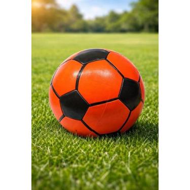 Imagem de Bola de Futebol Infantil Vinil Macia Brinquedo Lazer Crianças Leve Res