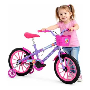 Imagem de Bicicleta Infantil Aro 16 Capivara Riders Aço Carbono Inmetro Com Rodi