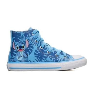 Imagem de Tênis Converse Chuck Taylor All Star Stitch - Cano Alto - Azul, 36, Az