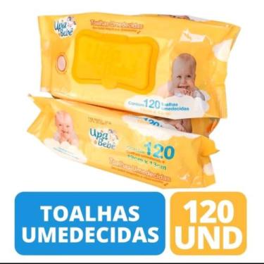 Imagem de Toalha umedecida upa bebe