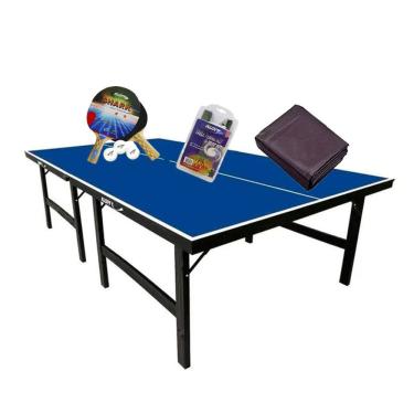 Imagem de MESA PING PONG 1019 KLOPF + Kit 5055 + Rede Master 5034 + Capa