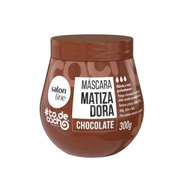 Imagem de Mascara Matizadora Chocolate Todecacho Salon Line 300g