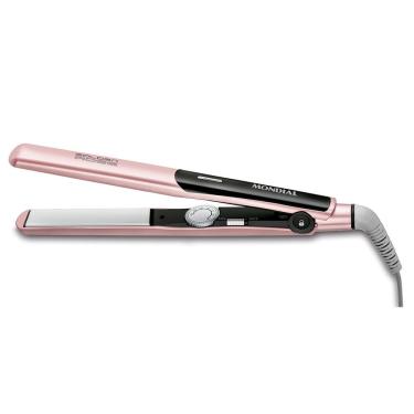 Imagem de Prancha Alisadora Golden Rose P-20 Placas Cerâmicas 220°C Tourmaline Rose Mondial Bivolt