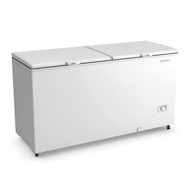 Imagem de Freezer Refrigerador Horizontal Dupla Ação Metalfrio 543L Porta Cega DA550IF Tech Branco Bivolt