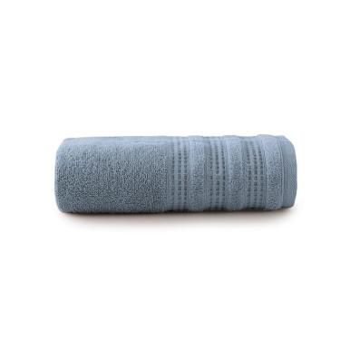 Imagem de Toalha de Rosto Favo 80x50cm Felpa 100% Algodão 430g-m² Toque Suave Azul Altenburg