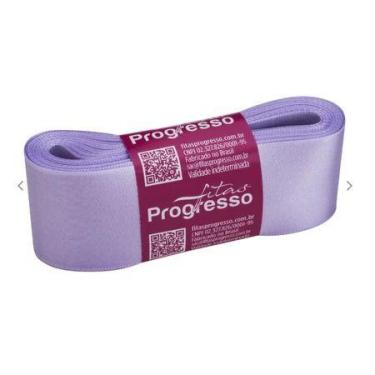 Imagem de FITAS DE CETIM PROGRESSO CF007 10m x 30mm -, LILAS 245