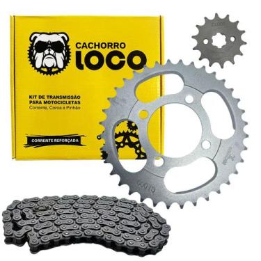 Imagem de Kit Relação Sundown Web 100 Transmissão Cachorro Loco