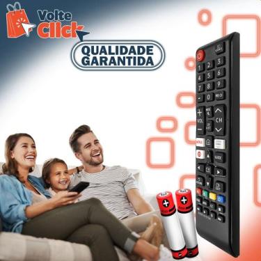 Imagem de Controle Remoto Compatível Com Tv Samsung Netflix Globo Play - Linksky