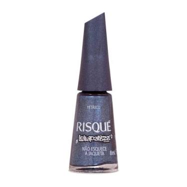 Imagem de Esmalte Metalico Risque Lollapalooza Não Esquece A Jaqueta 8ml - Risqu