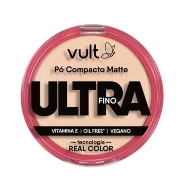 Imagem de Pó Vult Compacto Matte Ultra Fino Cor V400 9g