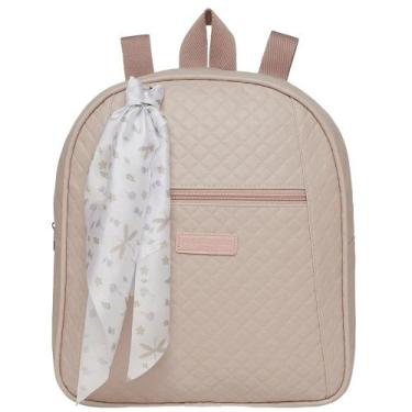 Imagem de Mochila de Maternidade Pirulitando Baby Jardim Encantado, Rosa