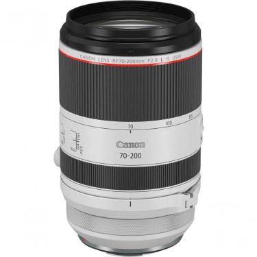 Imagem de Lente Zoom Telefoto Canon Rf70-200mm F2.8l Is Usm para Câmeras Eos Série R 3792C002 Branco