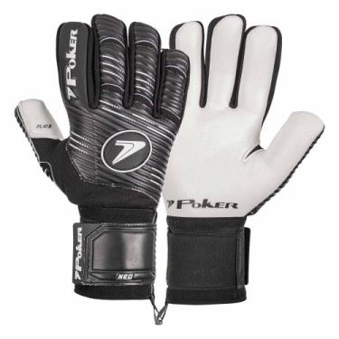 Imagem de Luva de Goleiro Profissional Poker Neo, Pt, Pt, Br, 9