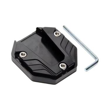 Imagem de Extensor De Apoio Lateral Para Motocicleta Em Liga De Alumínio, Placa 