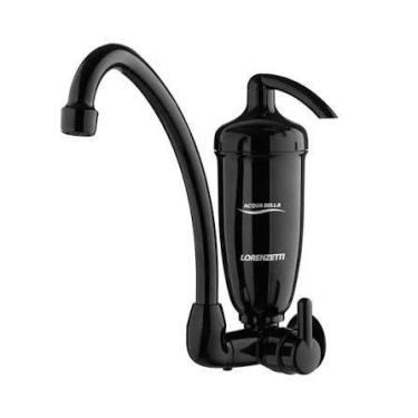 Imagem de Torneira Lorenzetti Purificador Acqua Bella Parede Black