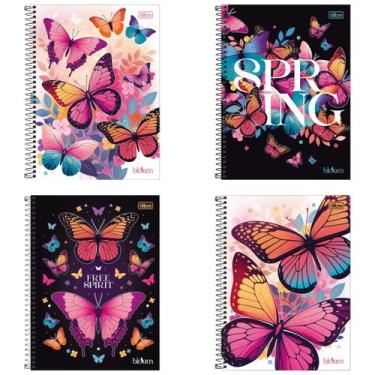 Imagem de Caderno capa dura universitario bloom 10m 160f tilibra - capas sortida