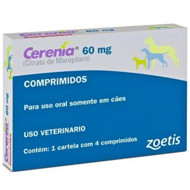 Imagem de Cerenia 60 Mg Com 4 Comprimidos - Zoetis / Original