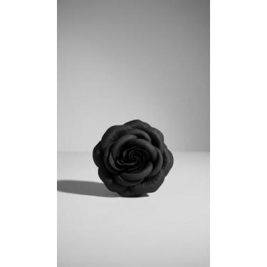 Imagem de Presilha Flor de Cabelo Rosa Negra 10cm - Congratulations Store