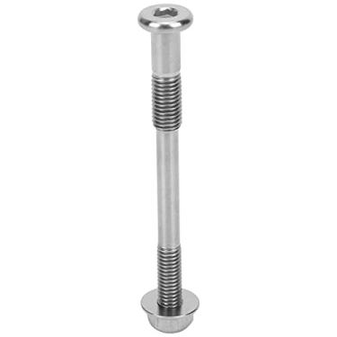 Imagem de Porca de parafuso de freio dobrável para bicicleta, parafuso de freio de liga de titânio, leve, confiável, tamanho pequeno para bicicleta (tipo A)