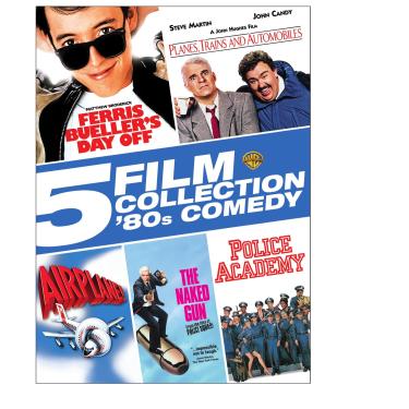 Imagem de 5 Film Collection: 80's Comedy (Ferris Bueller's Day Off/Planes, Trains And Automobiles/Airplane/The Naked Gun/Police Academy)