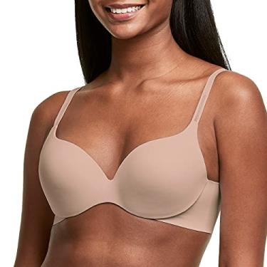 Imagem de Maidenform Sutiã Dreamwire feminino com aro suave nas costas, Blush noturno, 36C