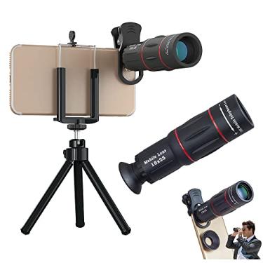 Imagem de Luneta Para Celular Lente Telescópica Super Zoom 18x Apexel + Tripé