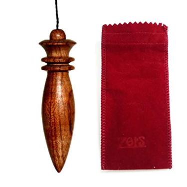 Imagem de Pêndulo Escriba em madeira com lastro de cobre (Pêndulo técnico)