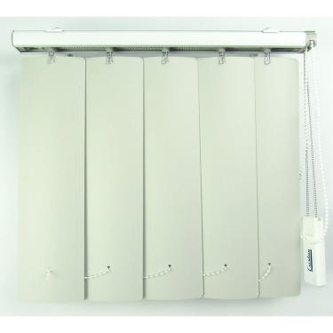 Imagem de Persiana Vertical Em Pvc Crisdan Largura 1,50 X 1,50 Altura Cinza