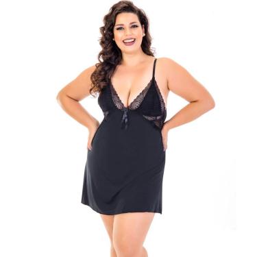 Imagem de Camisola Sensual Plus Size Sem Bojo | Anelise 6035
