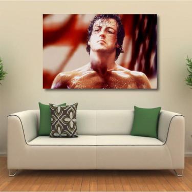Imagem de Quadro decorativo Rocky Balboa - Filmes - Tela em Tecido