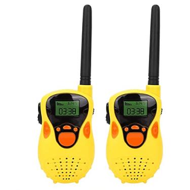 Imagem de Mini 80-100M Walkie Talkies Rádio Eletrônico Interfone Crianças Brinquedo Ao Ar Livre Presente Interfone Brinquedo