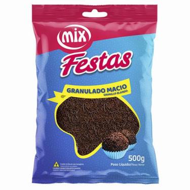 Imagem de Granulado Macio Chocolate 500G - Mix Brigadeiro