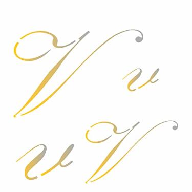 Imagem de Stencil de Acetato para Pintura OPA 14 x 14 cm – 1817 – Manuscrito V