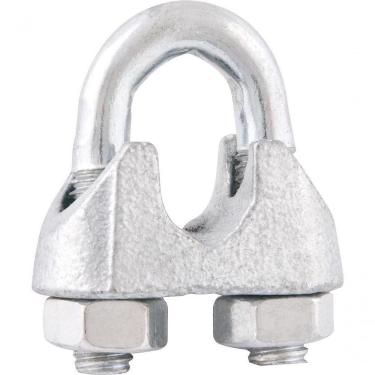 Imagem de Clips Para Cabo De Aço 3/8" Leve Galvanizado