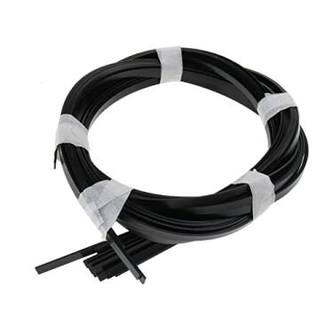 Imagem de SDENSHI 10 peças de madeira com borda de guitarra e acabamento em tira de purfling ferramentas Luthiers DIY - preto, conforme descrito