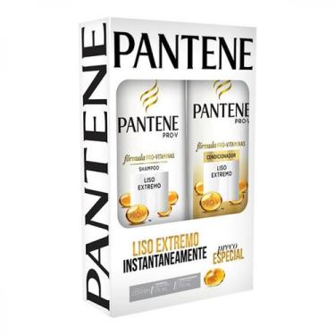 Imagem de Kit Pantene Liso Extremo Shampoo 175ml + Condicionador 175ml
